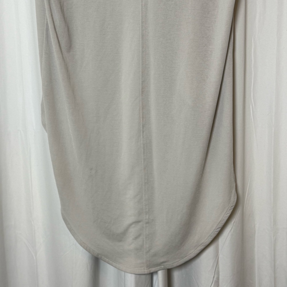 Lucy Mesh Open Cardigan Gray Lightweight Athleisure Layer L XL - Picture 9 of 9